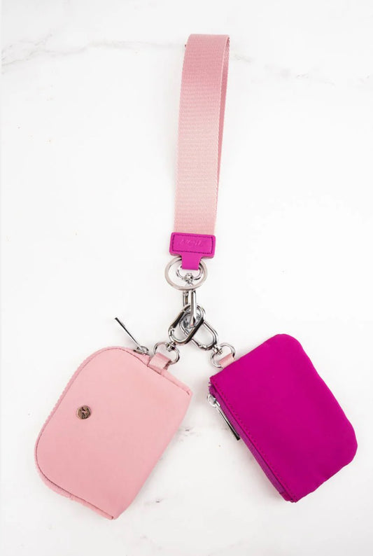 Dual Pouch Wristlet